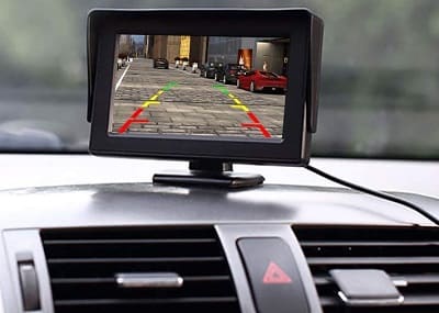 pantalla camaras traseras coche