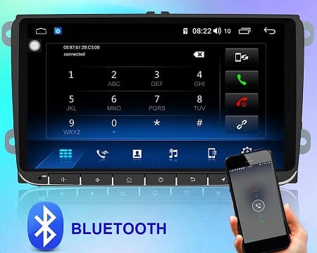 radios con pantalla coche con bluetooth