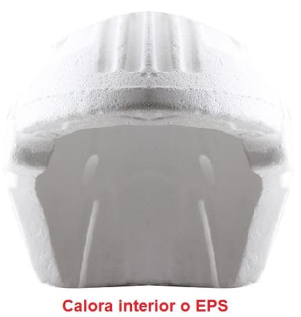 calota interior casco moto
